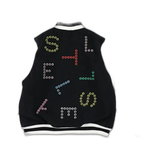Stella Mccartney Kids Logo Detailed Varsity Bomber Jacket