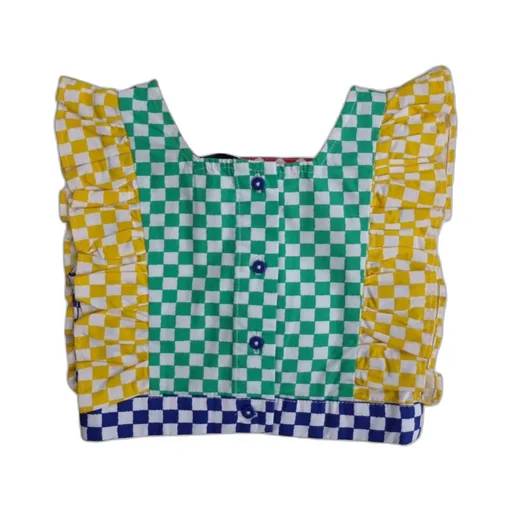 Stella Mccartney Kids Two-Toned Cropped Top