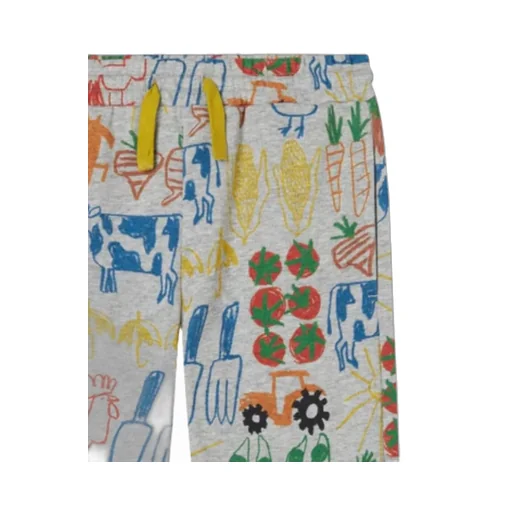 Stella Mccartney Kids Farmyard Printed Drawstring Track Pants