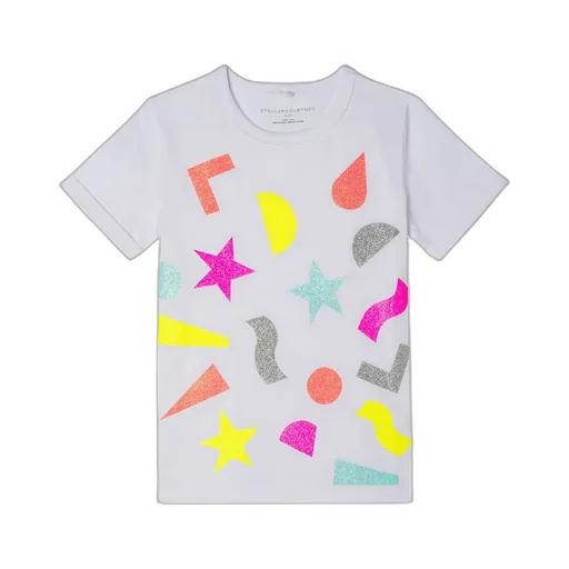 Stella Mccartney Kids Graphic Printed Crewneck T-Shirt
