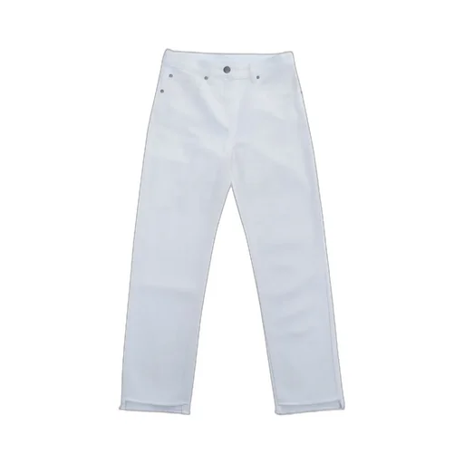 Stella Mccartney Kids Mid-Rise Frayed Hem Jeans