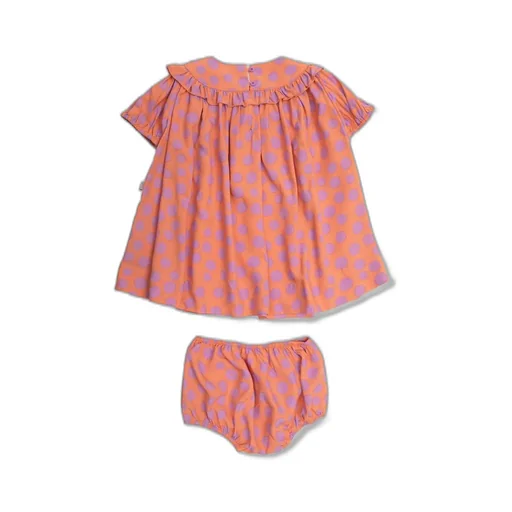 Stella Mccartney Kids Polka-Dot Ruffled Dress Set