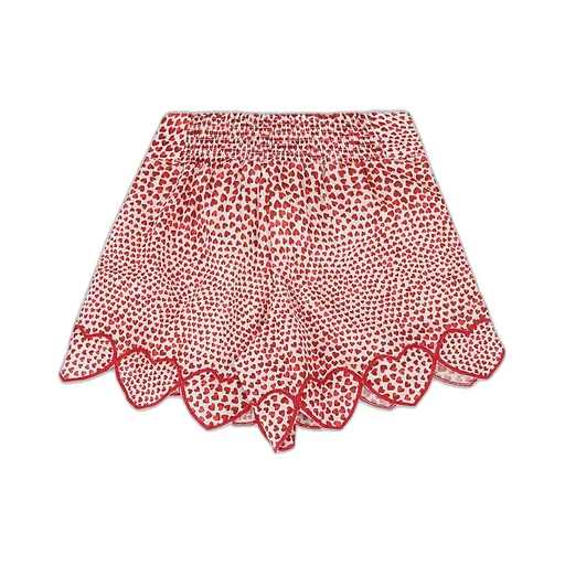 Stella Mccartney Kids Heart-Printed High Waist Shorts