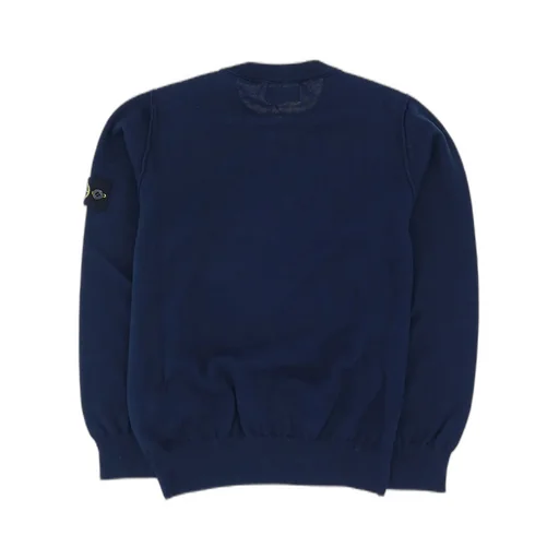 Stone Island Junior Logo-Patch Long-Sleeved Sweatshirt