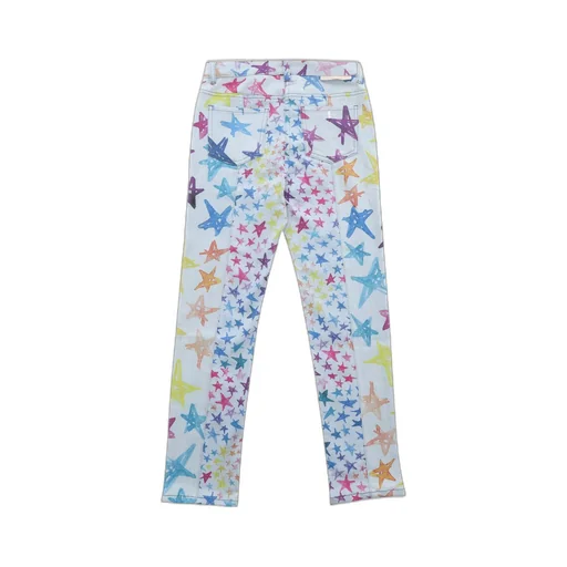 Stella Mccartney Kids All-Over Printed Straight Leg Jeans