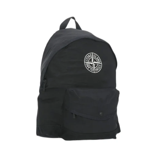 Stone Island Junior Logo Patch Backpack