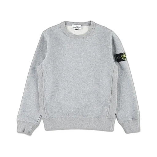 Stone Island Junior Logo Patch Sweatshirt