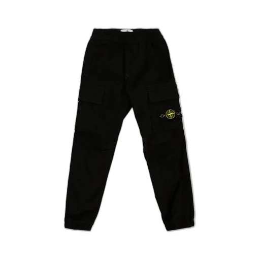 Stone Island Junior Compass Patch Track Pants