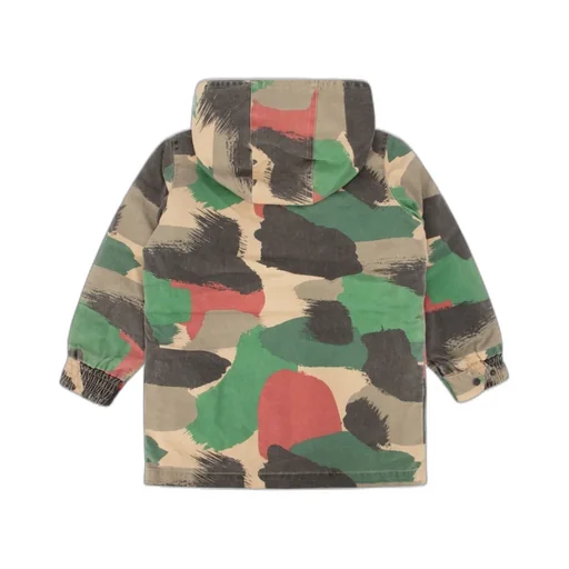 Stella Mccartney Kids Camouflage Denim Parka