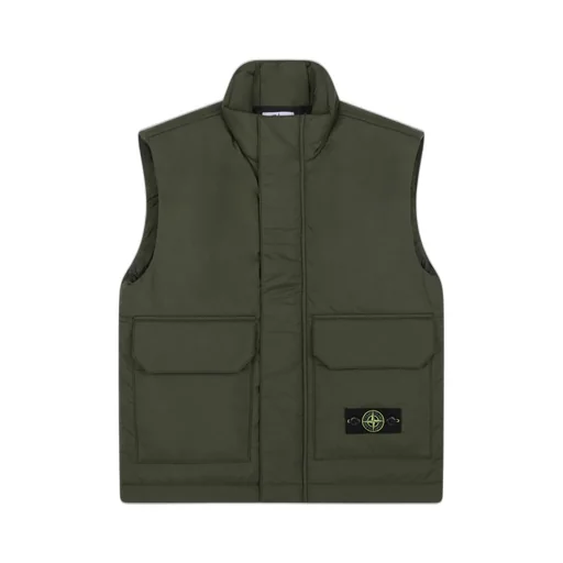 Stone Island Junior Logo Patch Down Vest