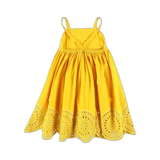 Stella Mccartney Kids Gathered Sleeveless Dress