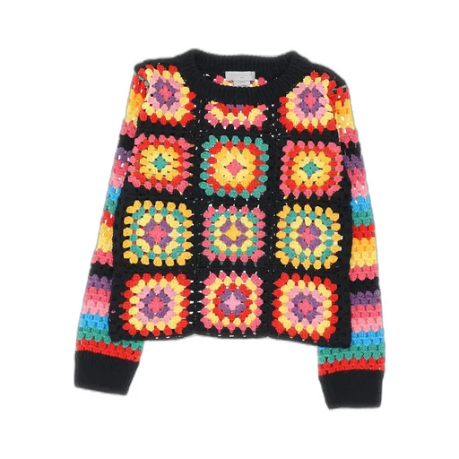 Stella Mccartney Kids Intarsia-Knit Crewneck Jumper