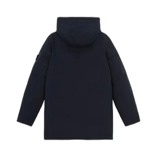 Stone Island Junior Compass Patch Hooded Jacket