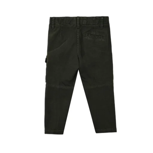 Stone Island Junior Logo Patch Straight Leg Pants