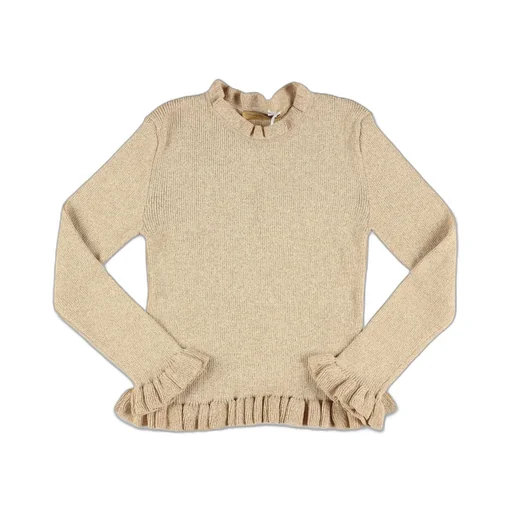 Stella Mccartney Kids Ruffled Long-Sleeved Jumper