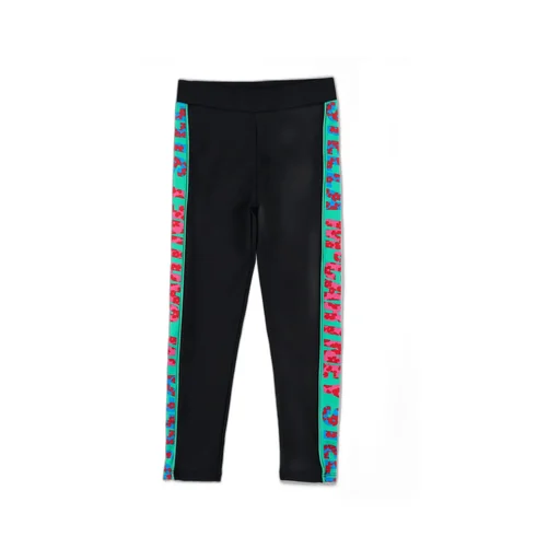 Stella Mccartney Kids Side Logo Printed Sport Leggings