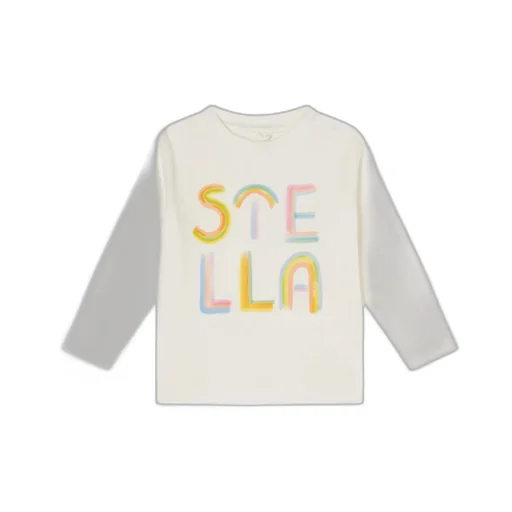 Stella Mccartney Kids Logo Rainbow Sweatshirt