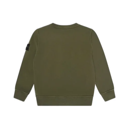 Stone Island Junior Chest-Pocket Crewneck Sweatshirt