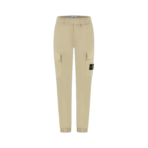 Stone Island Junior Compass Patch Cargo Pants