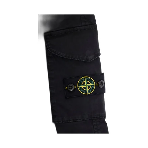 Stone Island Junior Logo Patch Cargo Trousers