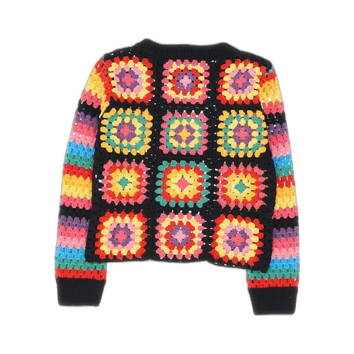 Stella Mccartney Kids Intarsia-Knit Crewneck Jumper
