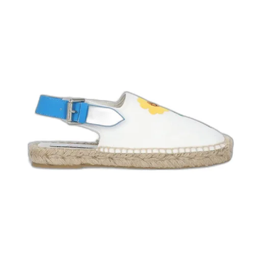 Stella Mccartney Kids Floral Embroidered Slingback Sandals