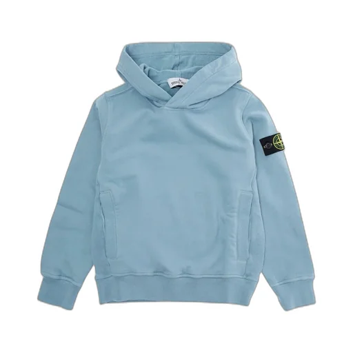Stone Island Junior Logo Patch Hoodie