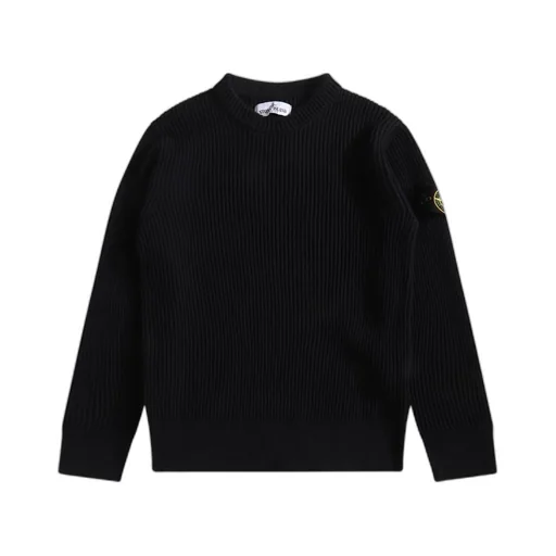 Stone Island Junior Compass Patch Jumper