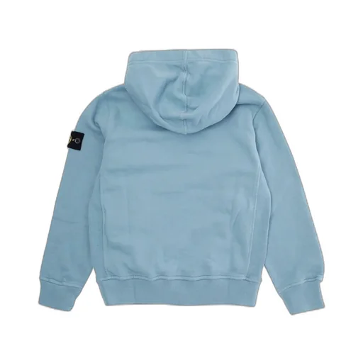 Stone Island Junior Logo Patch Hoodie