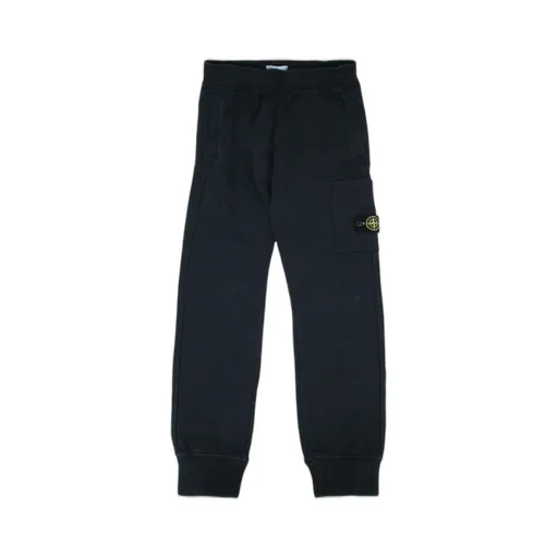 Stone Island Junior Logo Patch Sweatpants
