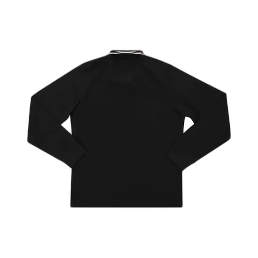 Stone Island Junior Logo Patch Long Sleeved Polo Shirt