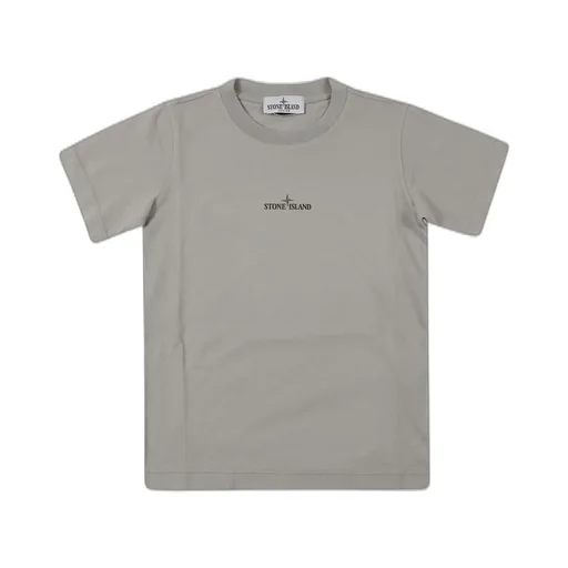 Stone Island Junior Logo Printed Crewneck T-Shirt
