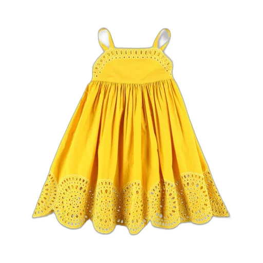 Stella Mccartney Kids Gathered Sleeveless Dress