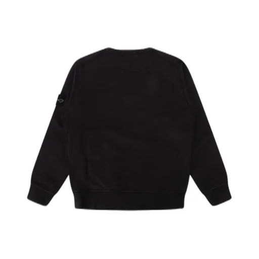 Stone Island Junior Logo-Patch Crewneck Sweatshirt