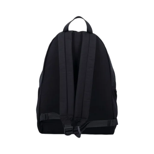 Stone Island Junior Compass-Embroidered Zipped Backpack