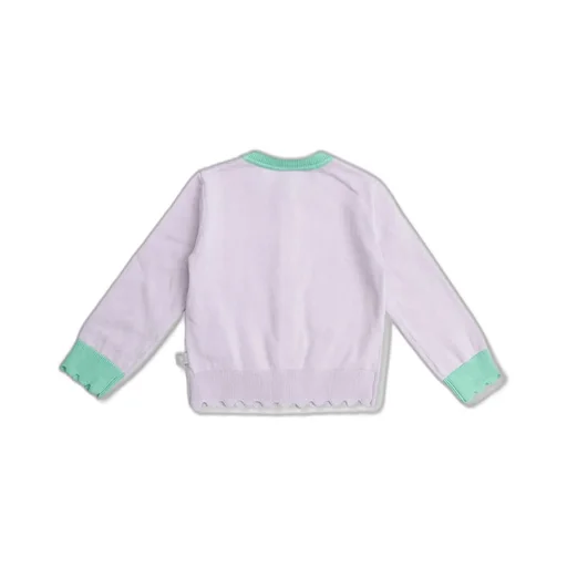 Stella Mccartney Kids Intarsia-Knitted Button-Up Cardigan