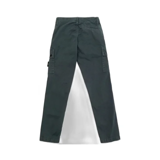 Stone Island Junior Compass-Badge Tapered-Leg Trousers