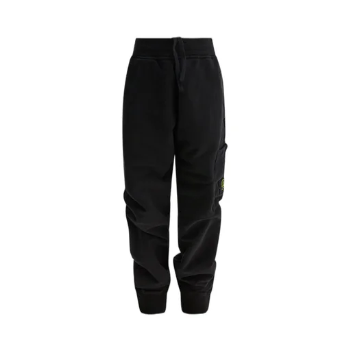 Stone Island Junior Logo Patch Trousers