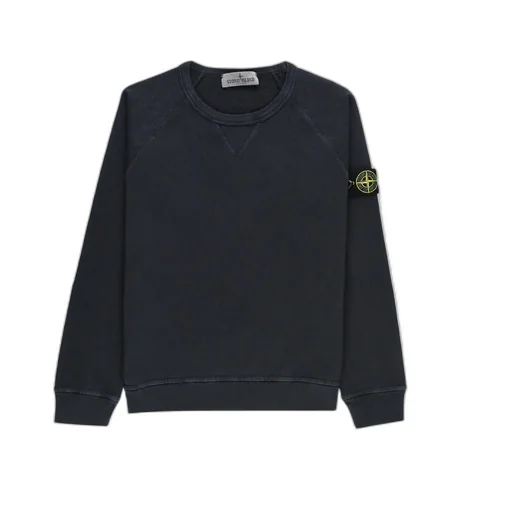 Stone Island Junior Compass-Patch Crewneck Sweatshirt
