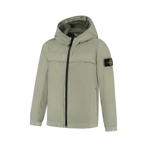Stone Island Junior Compass-Badge Hooded Jacket