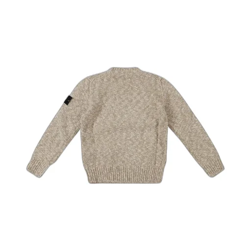 Stone Island Junior Logo Patch Crewneck Jumper