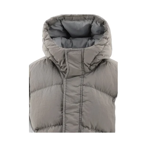 Stone Island Junior Compass-Badge Quilted Jacket