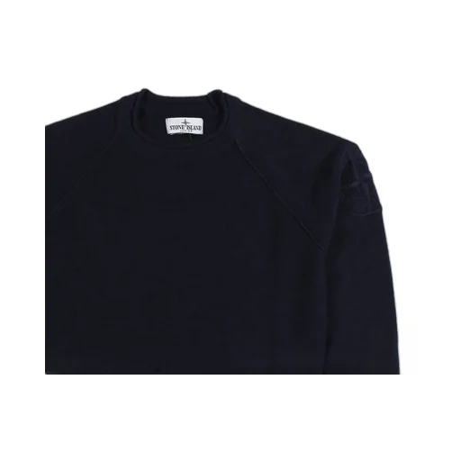 Stone Island Junior Logo Embroidered Knitted Jumper