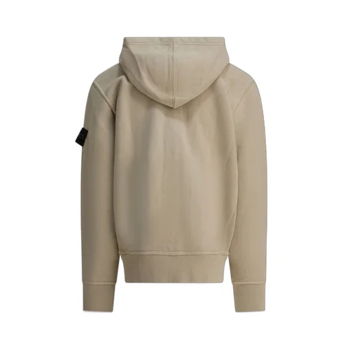 Stone Island Junior Compass Patch Zip-Up Hoodie