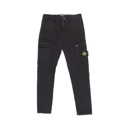 Stone Island Junior Regular Tapered Fit Cargo Pants