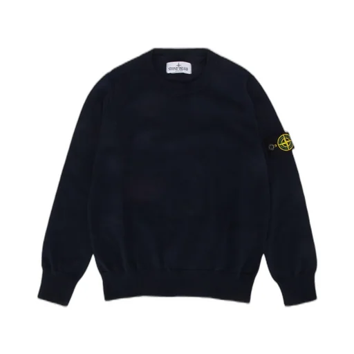 Stone Island Junior Compass-Motif Crewneck Jumper