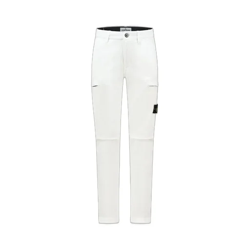 Stone Island Junior Logo Patch Cargo Trousers