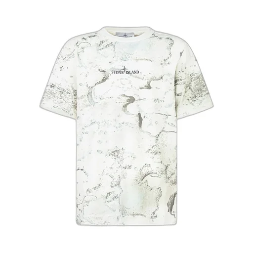Stone Island Kids Printed Crewneck T-Shirt