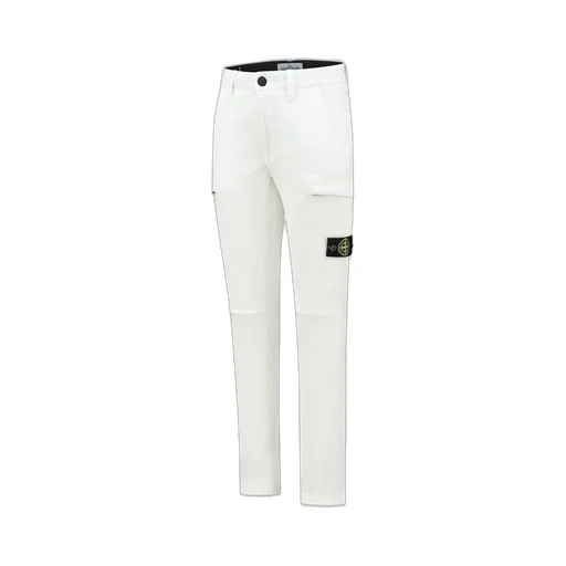 Stone Island Junior Logo Patch Cargo Trousers