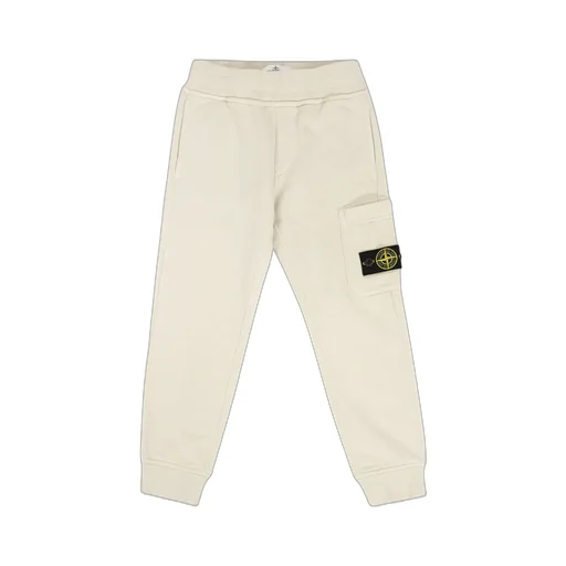 Stone Island Junior Logo-Patch Fleece Joggers